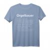 Orgelbauer Orgelbau Orgel Organist Geschenk T-Shirt – Perfektes Geschenk für Musiker, Kirchenmusikliebhaber & Kollegen
