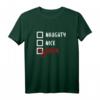 NAUGHTY NICE KINKY Handschellen Sadomaso SM Fetisch Geschenk T-Shirt – Humorvolles BDSM Geschenk für Dominanz, Submission & Fetisch-Lifestyle