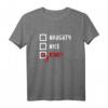 NAUGHTY NICE KINKY Handschellen Sadomaso SM Fetisch Geschenk T-Shirt – Humorvolles BDSM Geschenk für Dominanz, Submission & Fetisch-Lifestyle
