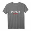 Russisch Po Ruski Pupsik - Liebes T-Shirt mit Herz und Spruch, Perfekt als Geschenk für Partner, Freunde und Familie