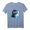 40Geburtstag Space Helmet T-Shirt – Originelles, offiziell lizenziertes Geschenk zum HapOwl für Space- und Sci-Fi-Fans
