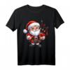 Weihnachtsmann Schottische Weihnachten T-Shirt - Festliches Design mit Karo-Muster für Schottland-Liebhaber