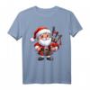 Weihnachtsmann Schottische Weihnachten T-Shirt - Festliches Design mit Karo-Muster für Schottland-Liebhaber