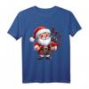 Weihnachtsmann Schottische Weihnachten T-Shirt - Festliches Design mit Karo-Muster für Schottland-Liebhaber