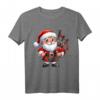Weihnachtsmann Schottische Weihnachten T-Shirt - Festliches Design mit Karo-Muster für Schottland-Liebhaber