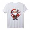 Weihnachtsmann Schottische Weihnachten T-Shirt - Festliches Design mit Karo-Muster für Schottland-Liebhaber