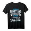 Ich bin im Ruhestand mein einziger Chef ist jetzt meine Frau - Lustiges Rentner T-Shirt als Geschenkidee für Großeltern, Väter & Opas zum Ruhestand & Renteneintritt