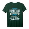 Ich bin im Ruhestand mein einziger Chef ist jetzt meine Frau - Lustiges Rentner T-Shirt als Geschenkidee für Großeltern, Väter & Opas zum Ruhestand & Renteneintritt