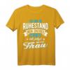 Ich bin im Ruhestand mein einziger Chef ist jetzt meine Frau - Lustiges Rentner T-Shirt als Geschenkidee für Großeltern, Väter & Opas zum Ruhestand & Renteneintritt
