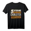 5 Sterne Chorleiter Dirigieren & Dirigent Geschenk T-Shirt – Perfektes Geburtstags- oder Weihnachtsgeschenk für Musiker, Musiklehrer & Orchesterleiter