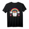 Penguin Pansexual Sunglasses Rainbow T-Shirt – Pride Geschenk für Pansexuals & LGBTQ Supporter, Ideal für Pride, Coming Out & Proteste