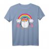 Penguin Pansexual Sunglasses Rainbow T-Shirt – Pride Geschenk für Pansexuals & LGBTQ Supporter, Ideal für Pride, Coming Out & Proteste