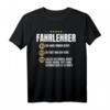 Lustiges Fahrlehrer Geschenk - Witziges Fahrschule Führerschein Shirt für Kollegen, Freunde & Familie