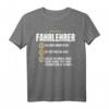 Lustiges Fahrlehrer Geschenk - Witziges Fahrschule Führerschein Shirt für Kollegen, Freunde & Familie