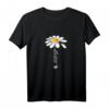 Damen Let it Bee T-Shirt mit Gänseblümchen für Bienen- und Blumenliebhaberinnen – Süßes Geschenk für Imker, Veganer & Naturfans
