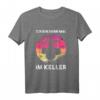 Ich bin dann mal im Keller - Schlagzeug Drummer Geschenk T-Shirt in Retro & Vintage Stil für Musiker und Bandmitglieder