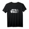 Star Wars Ship Shattered Logo White T-Shirt – Offizielles Merchandise für Fans & Sci-Fi Liebhaber