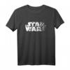 Star Wars Ship Shattered Logo White T-Shirt – Offizielles Merchandise für Fans & Sci-Fi Liebhaber