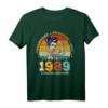 Lustiges 35 Jahre alt, seit 1989 legendär Retro Vintage Frauen T-Shirt – Perfekt für Geburtstag & Familienfeier