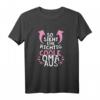 So sieht eine richtig coole Oma aus - Süßes Vintage Geschenk T-Shirt für Geburtstag & Weihnachten