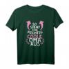 So sieht eine richtig coole Oma aus - Süßes Vintage Geschenk T-Shirt für Geburtstag & Weihnachten
