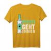 Pfeffi Shirt | Pfeffi geht immer | Lustiges Schnaps Saufen T-Shirt für Partys, Geburtstage & Junggesellenabschiede