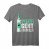 Pfeffi Shirt | Pfeffi geht immer | Lustiges Schnaps Saufen T-Shirt für Partys, Geburtstage & Junggesellenabschiede