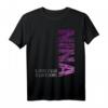 Nina Name Vorname Mädchen Frau Geburtstags T-Shirt - Personalisierte Geschenkidee für Nina zum Geburtstag