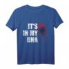It's in my DNA Albanien Flagge T-Shirt - Stolz auf albanische Herkunft, Heimatland und Nationalität