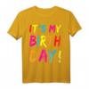 Its My Birthday T-Shirt für Kinder - Lustiges Party-Outfit für Mädchen und Jungen, Perfekt für Geburtstagsfeiern