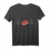 Mettbrötchen Herzschlag T-Shirt für Fleischliebhaber - Lustiges Geschenk für Mett-Fans & Hackfleisch-Liebhaber
