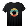 Apple Retro T-Shirt - Vintage Design, das perfekte Geschenk für Apple-Liebhaber zu Geburtstag und Weihnachten für Damen, Herren, Jungen und Mädchen