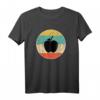 Apple Retro T-Shirt - Vintage Design, das perfekte Geschenk für Apple-Liebhaber zu Geburtstag und Weihnachten für Damen, Herren, Jungen und Mädchen