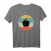 Apple Retro T-Shirt - Vintage Design, das perfekte Geschenk für Apple-Liebhaber zu Geburtstag und Weihnachten für Damen, Herren, Jungen und Mädchen