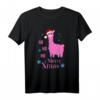 Pink Alpaka als Weihnachtsmann - Lustiges Weihnachts T-Shirt für Spaß, Freude und festliche Stimmung