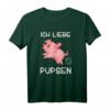 Ich Liebe Pupsen Schweinchen T-Shirt - Lustiges Geschenk für Freunde mit humorvollem Schweinchen-Motiv