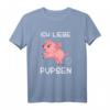 Ich Liebe Pupsen Schweinchen T-Shirt - Lustiges Geschenk für Freunde mit humorvollem Schweinchen-Motiv