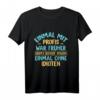 EINMAL MIT PROFIS war früher - Witziges Spruch T-Shirt für Arbeit, Schule & Freizeit, Geschenkidee für Freunde & Familie