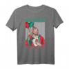 Lustiges HapOwl Weihnachts-T-Shirt mit Jesus-Illustration – Perfektes Geschenk für Weihnachten & Festliche Stimmung