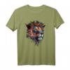 Löwe Tierliebhaber Motiv Tier Zoo Druck T-Shirt – Perfekt für Tierfreunde, Freunde und Familie