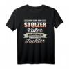Papa Tochter Liebe T-Shirt - Stolzes Vater Geschenk für Vatertag, Geburtstag & Weihnachten