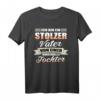 Papa Tochter Liebe T-Shirt - Stolzes Vater Geschenk für Vatertag, Geburtstag & Weihnachten