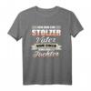 Papa Tochter Liebe T-Shirt - Stolzes Vater Geschenk für Vatertag, Geburtstag & Weihnachten
