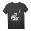 The Great Wave off Kanagawa - Vaporwave Japanisches Kunst T-Shirt mit großer Welle, klassisch geschnitten