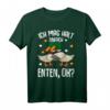 Ich mag halt Enten Kinder Mädchen T-Shirt - Lustiges Tiermotiv Geschenk für Entenliebhaber zu Geburtstag und Weihnachten