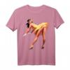 Vintage Pin Up Girl T-Shirt with Sexy Dress Lifting Design - Retro & WWII Inspired Gift for Pin Up Art Lovers