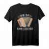 Bin Da Kann Losgehen Steirische Harmonika Quetschn T-Shirt – Vintage Design für Zugin & Ziacha Spieler aus der Steiermark