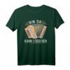 Bin Da Kann Losgehen Steirische Harmonika Quetschn T-Shirt – Vintage Design für Zugin & Ziacha Spieler aus der Steiermark