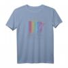 40Geburtstag Rainbow Blocks Logo T-Shirt - Authentisches Merchandise zum HapOwl, perfekt für Fans und Feiernde