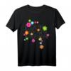 Retro Flower Power T-Shirt 60er/70er Love Peace Freedom – Buntes Hippie Design für Partys, Freizeit & als Geschenk